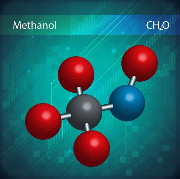 Cấu tạo nguyên tử Methanol