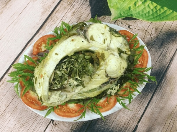 Cá hấp bia