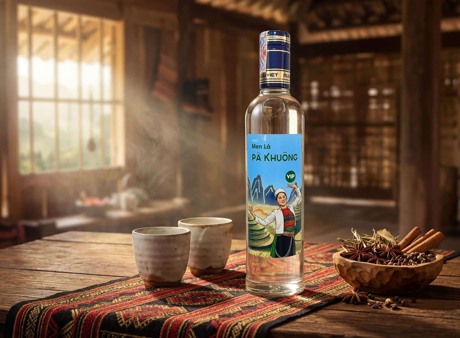 Rượu men lá Pà Khuông
