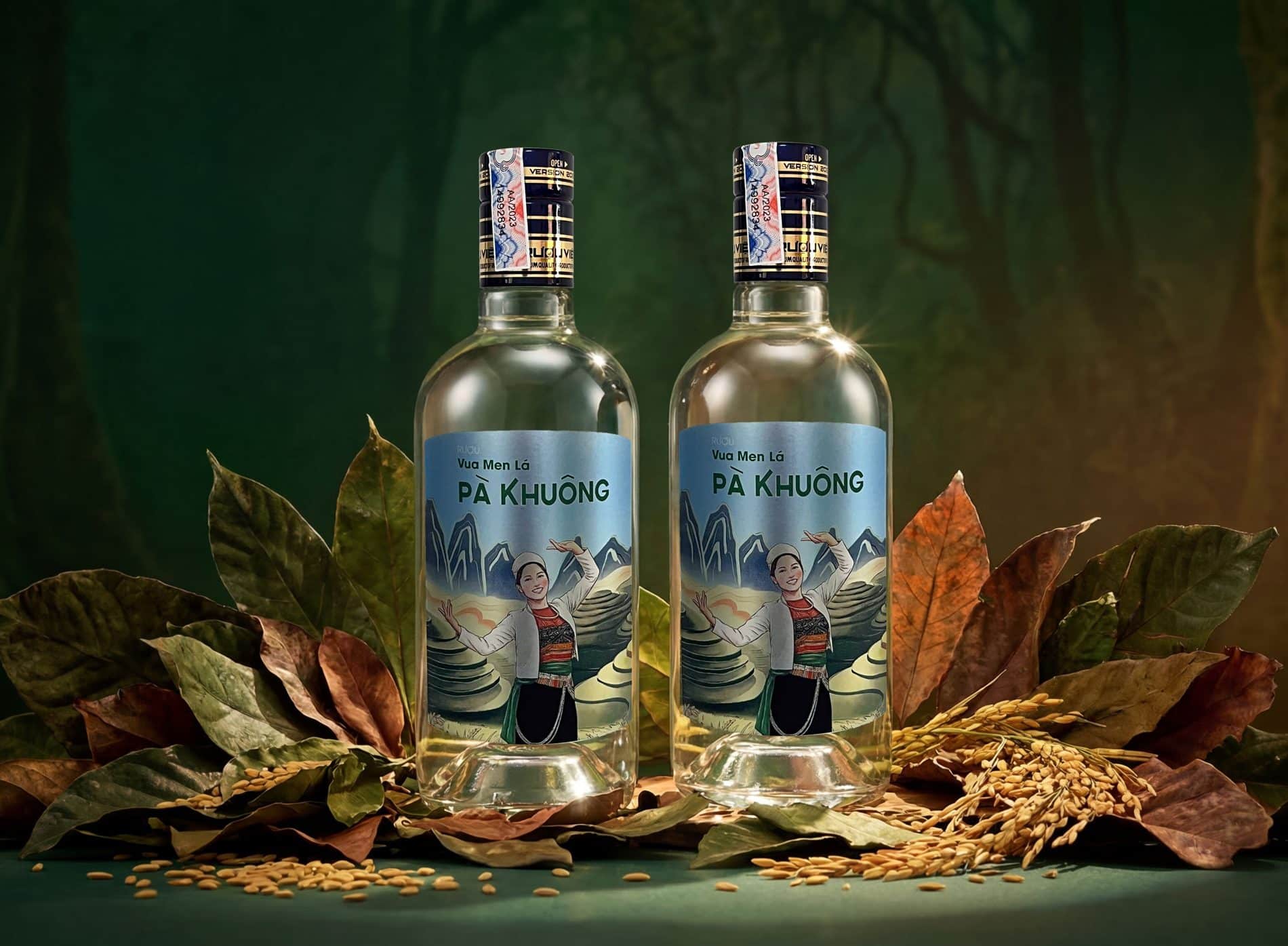 Rượu Vua Men lá Pà Khuông