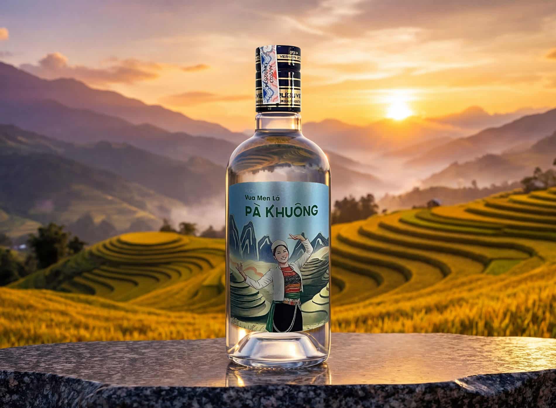 Rượu Vua Men lá Pà Khuông