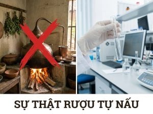 Rượu chưng cất thủ công tiềm ẩn nguy cơ chứa Methanol.